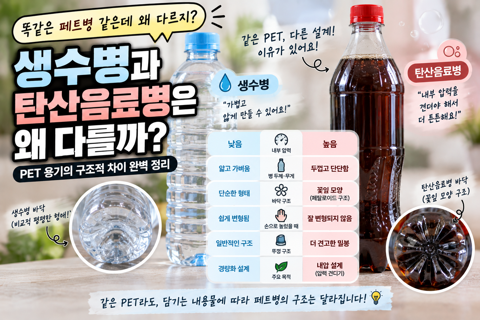 생수병,탄산음료병